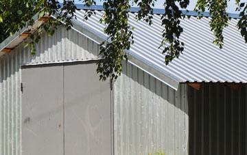 repairing Chilton Street metal garage roofing