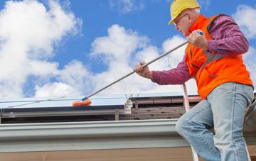 Chilton Street soft wash roof cleaning